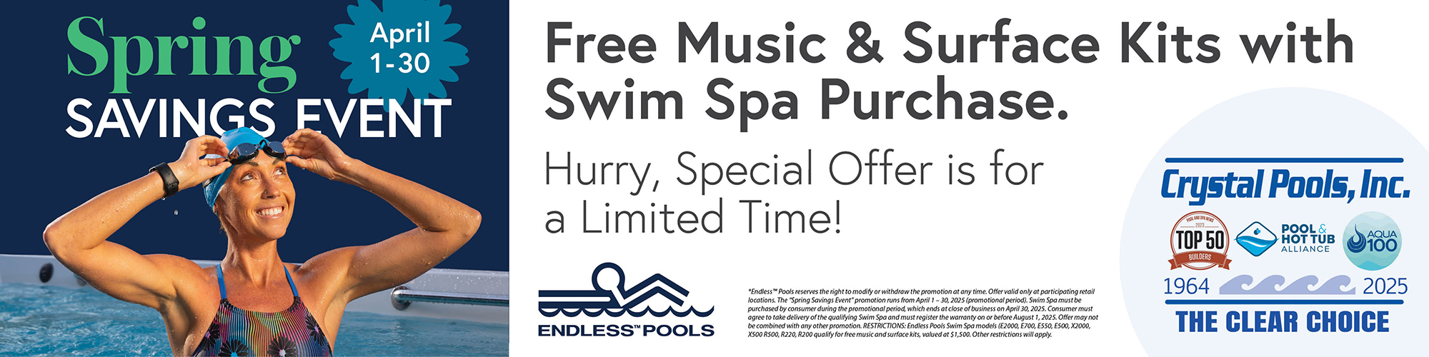 Endless Pools<sup>®</sup> Swim Spas Image